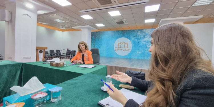 سيدة العراق الاولى .. اتضامن مع حملة ميترو ضد المعلومات المضللة