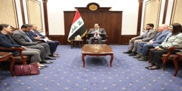 المندلاوي يدعو الى زيادة التعاون مع المنظمات الدولية