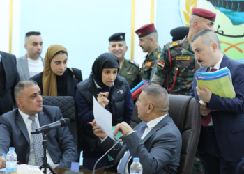 وزير الداخلية يلتقي أسر الشهداء والجرحى الأبطال في محافظة واسط
