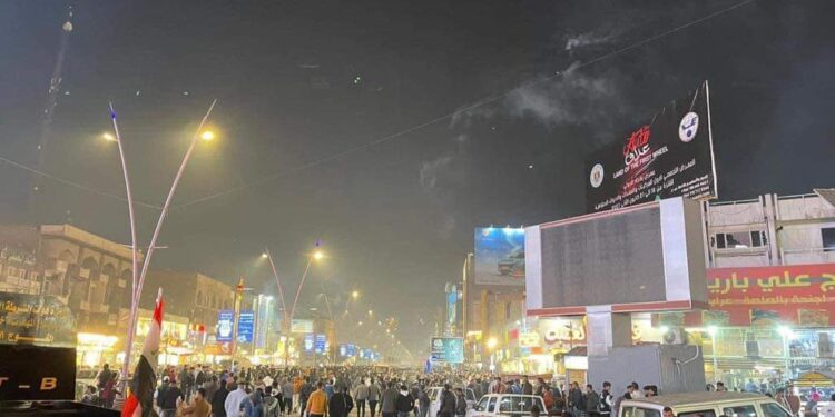 الاعلان عن اصابة 150 شخصا في بغداد بسبب الألعاب النارية والرمي العشوائي