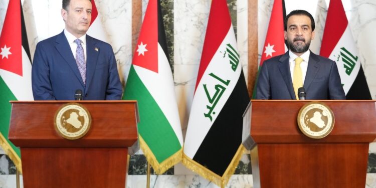 الحلبوسي .. بحثنا بشكل تفصيلي “ملف الربط الكهربائي” بين العراق والأردن