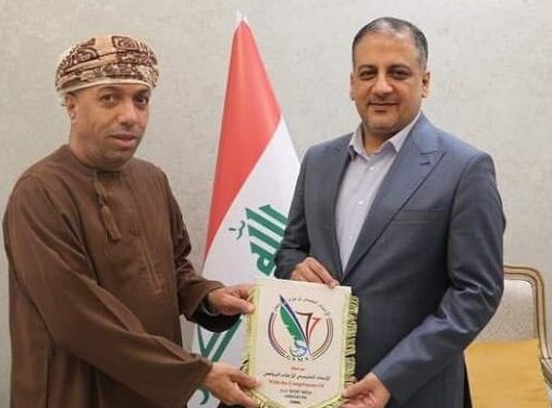 وزير الشباب يستقبل رئيس الاتحاد الخليجي للإعلام