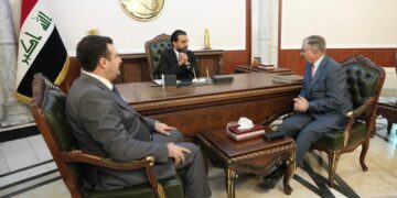 الحلبوسي يستقبل الأمين العام للاتحاد البرلماني العربي