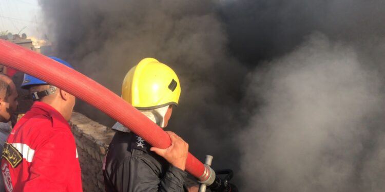 حريق يقضي على عائلة كاملة في بغداد