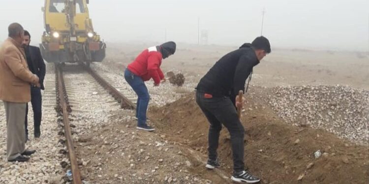 الاعلان عن حملة لتشغيل قطارات المسافرين والبضائع بين (الأنبار وبغداد)