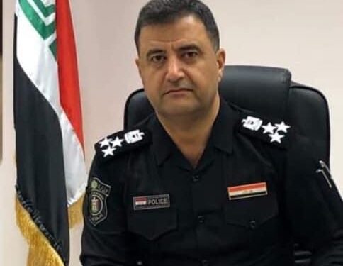 وفاة العميد مؤيد كاظم حالوب مدير قسم الانتربول في البصرة