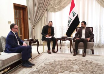 الحلبوسي يستقبل المستشار الخاص ورئيس فريق التحقيق التابع للأمم المتحدة