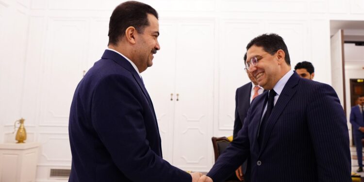 السوداني يبارك إعادة افتتاح السفارة المغربية