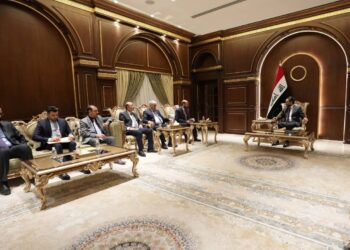 الحلبوسي يستقبل أمير الإيزيديين في العراق والعالم