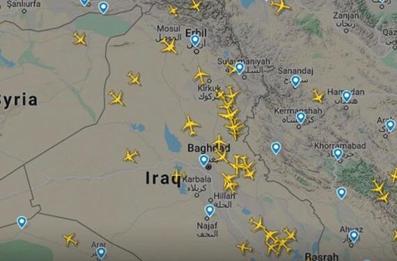 تفاصيل عن هبوط الطائرات وإقلاعها في مطارات العراق