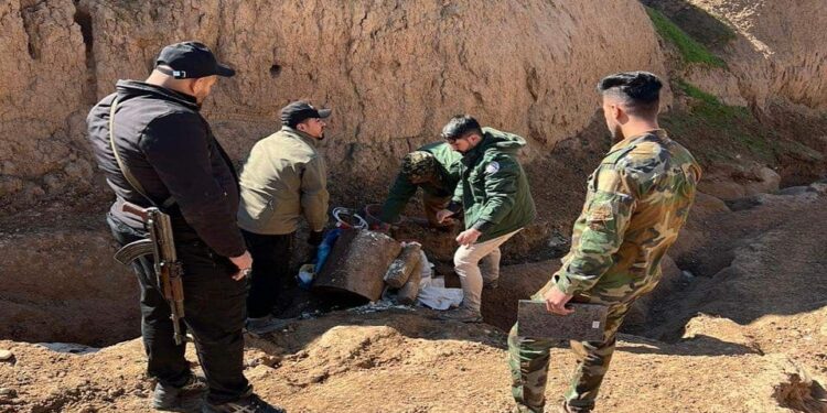 تفجير مخلفات حربية وعبوات ناسفة في كركوك .. “بشكل آمن”
