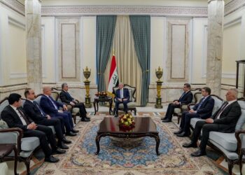 الرئيس العراقي يستقبل وفد من إقليم كردستان