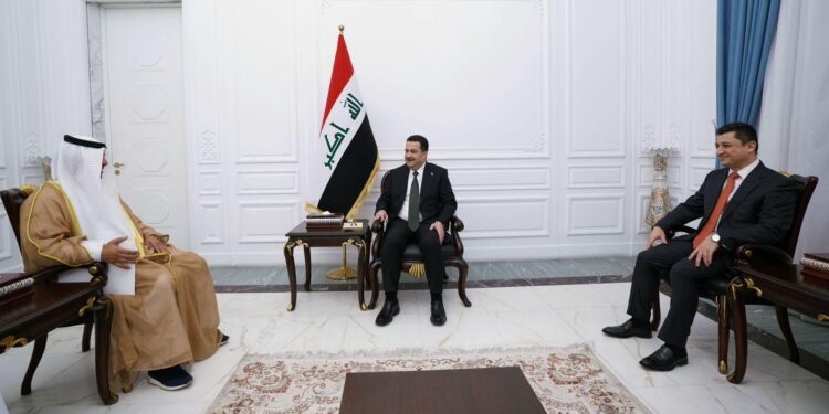 السوداني يتسلم رسالة خطية من بن زايد