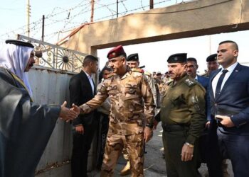 وفد رفيع المستوى يصل ديالى لتقديم العزاء والمواساة لذوي الضحايا