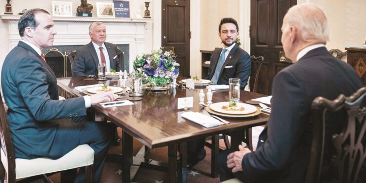 تأكيد أميركي أردني على دعم العراق