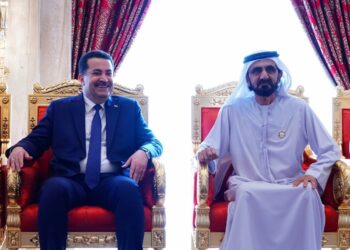 السوداني يبحث مع رئيس الوزراء الإماراتي عدداً من ملفات التعاون والشراكة بين البلدين