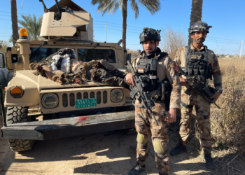 بالفيديو تأكيد ان احد الضباط ما زال مصاب وصور لقتلى الدواعش