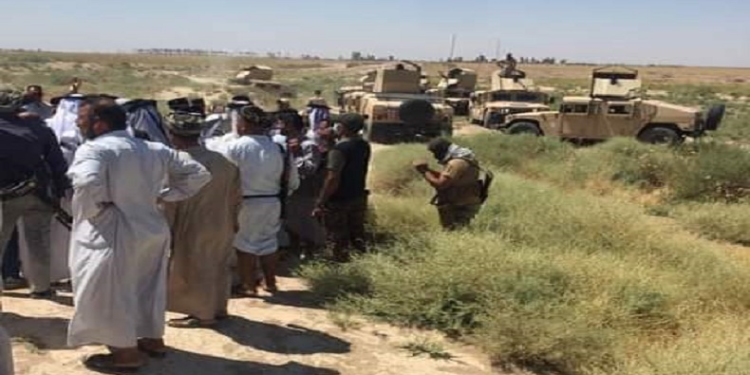 مسلحين يقتلون مدنين في قضاء الخالص وتضارب في الروايات بين نزاع عشائري او هجوم ميلشيا.. صور وفيديو