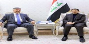 الأعرجي يستقبل وكيل وزارة الخارجية