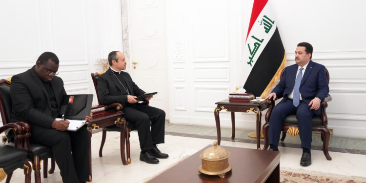 السوداني يستقبل عدداً من سفراء الدول الأوروبية لدى العراق