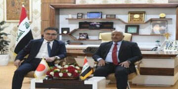 السفير الباباني يصل الى كربلاء