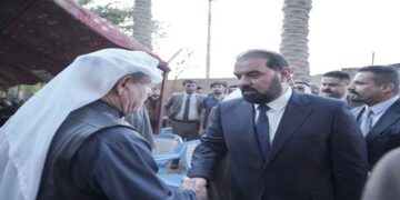الحلبوسي يرسل وفدًا من حزب تقدم لمواساة عوائل ضحايا قرية الجيايلة