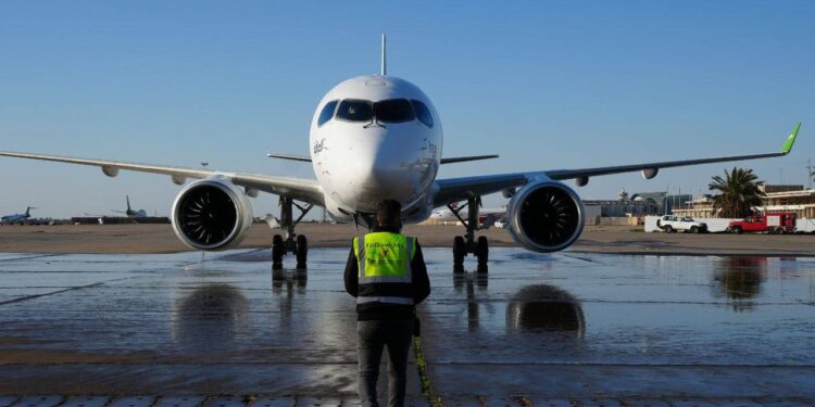 الاعلان عن استلام طائرة فريدة من نوعها