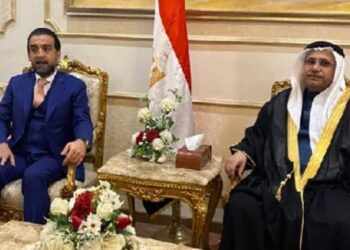 اجتماع بين الحلبوسي ورئيس البرلمان العربي