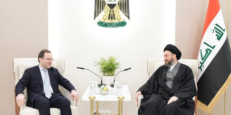 الحكيم يلتقـــي بـالسفير الروسي