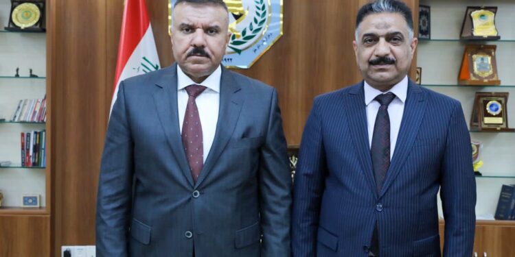 وزيرُ الداخلية يلتقي رئيس هيئة التصنيع الحربيّ