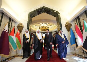 الحلبوسي يستقبل رئيس مجلس الشورى السعودي