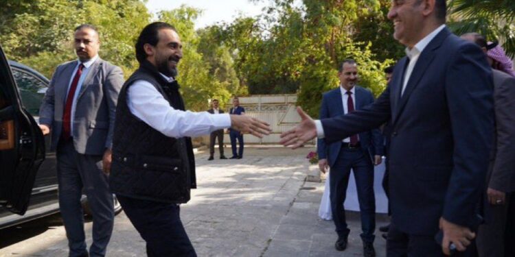 الحلبوسي في ضيافة كتلة دولة القانون