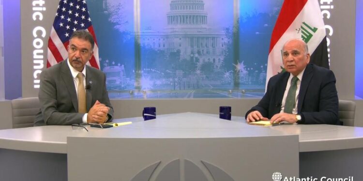 بث مباشر لجلسة حوارية مع وزير الخارجية فؤاد حسين حول نتائج الحوار مع البنك الفدرالي الامريكي