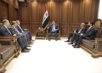 المندلاوي يلتقي رئيس وأعضاء رابطة المصارف الخاصة