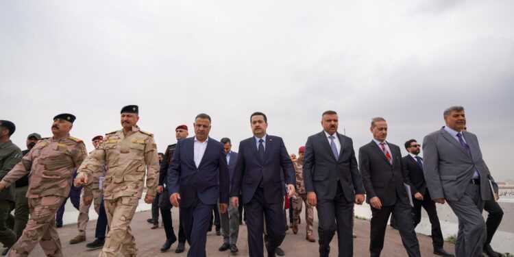 السوداني يصل مقر عمليات ديالى