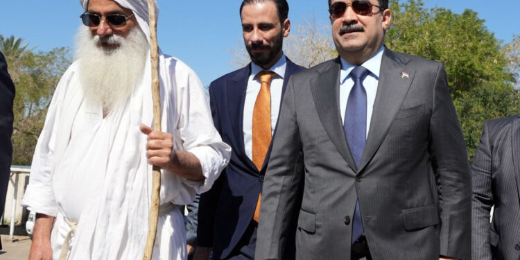 السوداني يشارك الصابئة المندائيين احتفالاتهم بـ “عيد الخليقة”