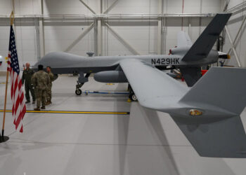 طائرة متطورة بقدرات خارقة “المسيرة الأميركية” التي أسقطت فوق البحر الأسود