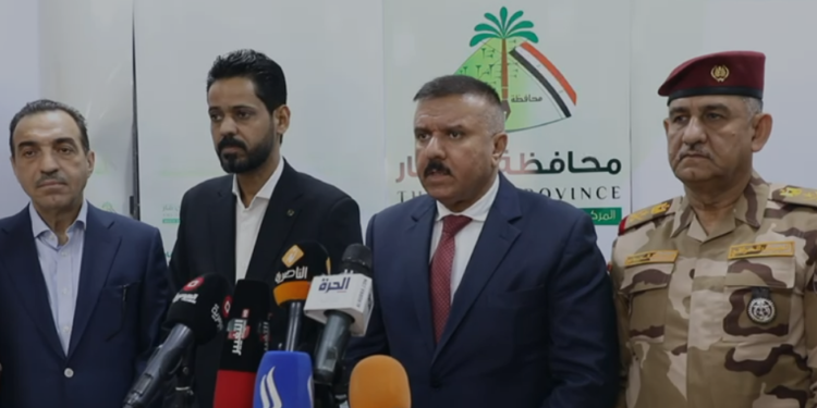 وزير الداخلية يدعو عشائر ذي قار إلى الاحتكام للقضاء لفض النزاعات