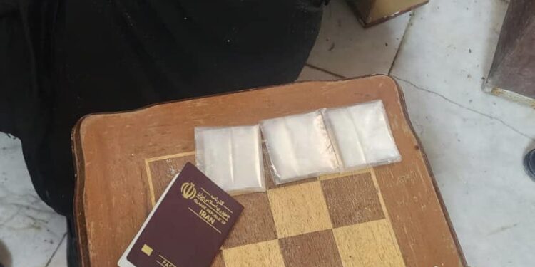 ضبط مادة مخدرة في منفذ الشلامجة بحوزة مسافرة أجنبية الجنسية