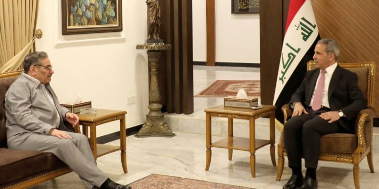 زيدان يلتقي شمخاني .. البحث في الاجراءات القضائية للتحقيق في جريمة المطار