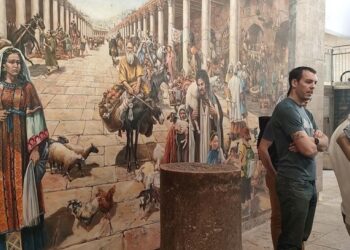 شارع “الكاردو” الروماني… شريان القدس وشاهد على تاريخها