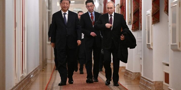 الرئيس الصيني و بوتين يوقعان (شراكة شاملة موسعة)  اليوم