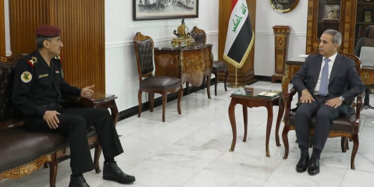 زيدان والساعدي يبحثان “التعاون بين القضاء وجهاز مكافحة الارهاب”