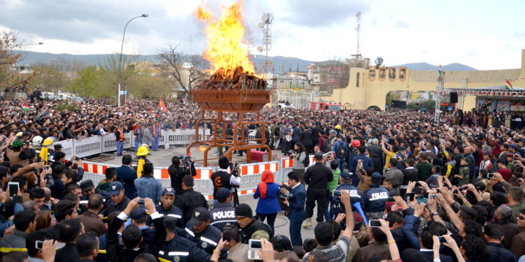 انطلاق احتفالات ومهرجانات عيد نوروز من اليوم في أربيل والسليمانية