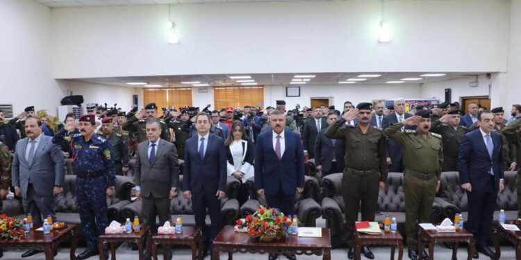 وزير الداخلية يحضر احتفالية اليوم العالمي للدفاع المدني