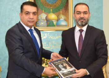 نوفل ابو رغيف يلتقي رئيس مؤسسة رؤى للدراسات الاستراتيجية