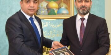 نوفل ابو رغيف يلتقي رئيس مؤسسة رؤى للدراسات الاستراتيجية