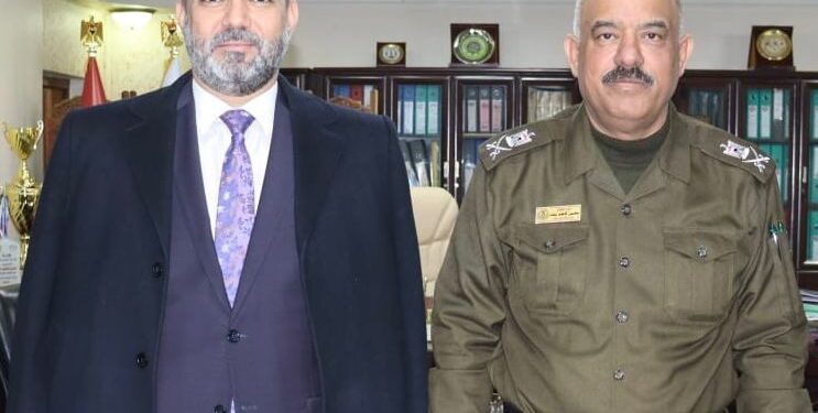 وكيل وزارة الثقافة والسياحة و الاثار يلتقي مدير عام الدفاع المدني