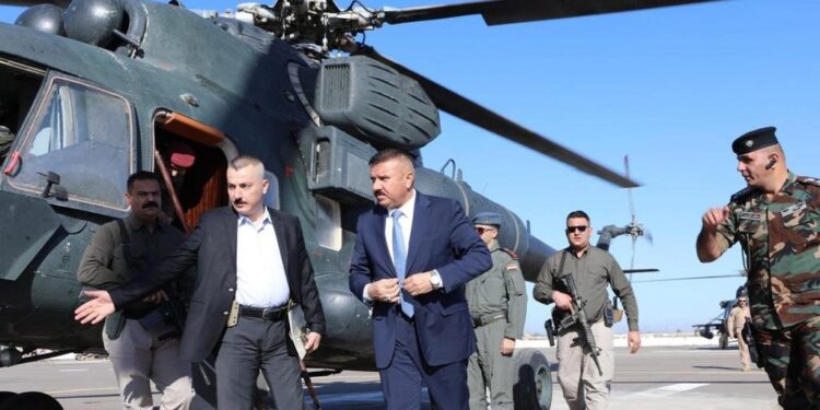 وزير الداخلية يصل الى ديالى على رأس وفد أمني