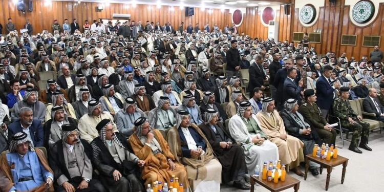 الداخلية تعقد “مؤتمرا عشائريا في النجف” لدعم الأمن وحصر السلاح بيد الدولة